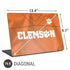 Clemson University Orange Jersey Universal Laptop 16.6in (13.4 x 9.7in) Skin